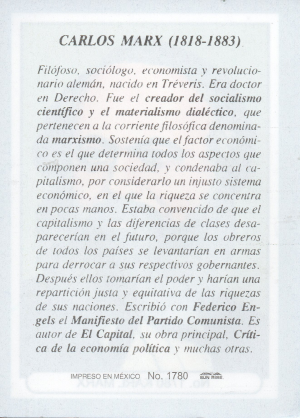 Biografia Karl Marx Atras